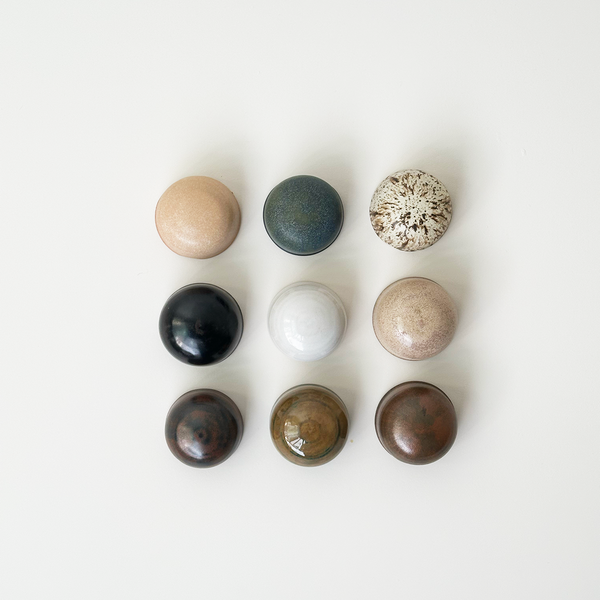 Ceramic Dome Pale Timber
