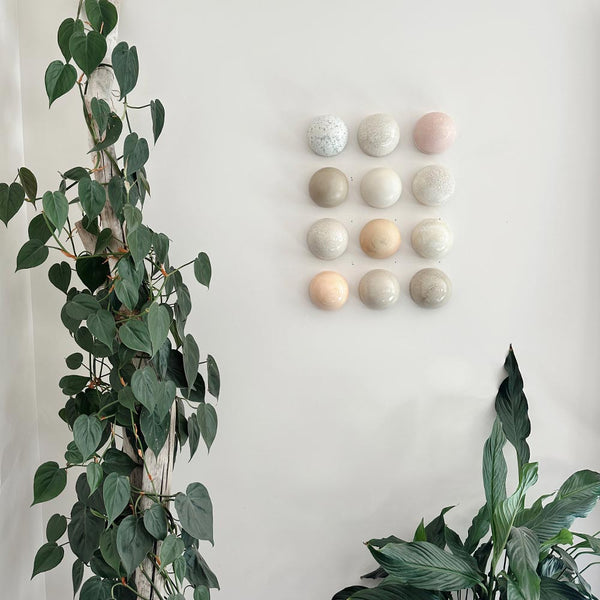 Ceramic Wall Art Sky Blue Collection