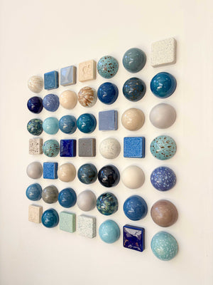 Ocean Blues Mixed Large Mixed Set (49)