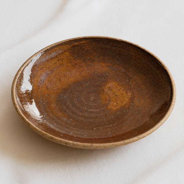 Ceramic Wall Plate Amber Quartz