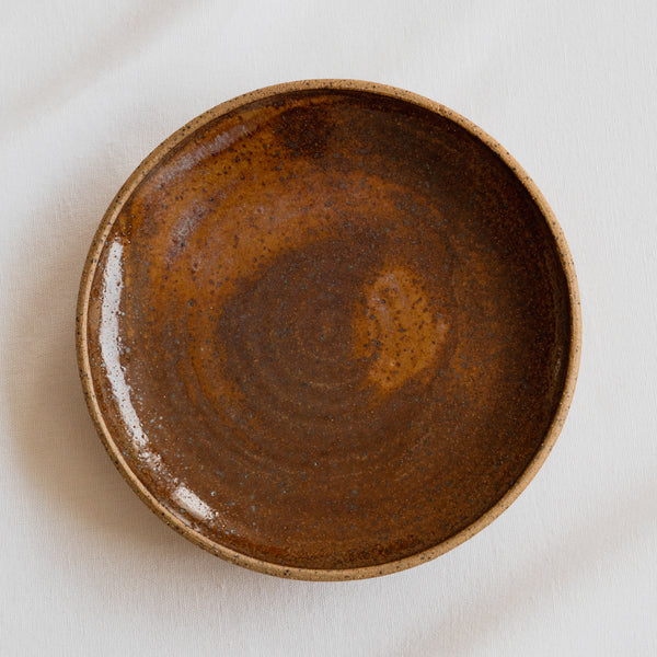 Ceramic Wall Plate Amber Quartz