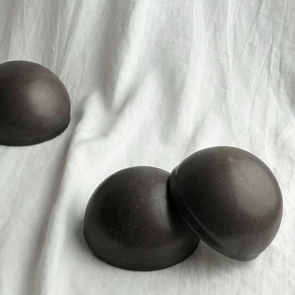 Ceramic Dome Black Walnut