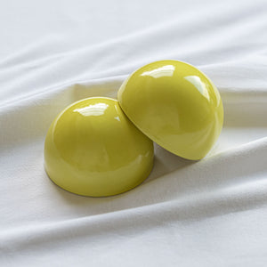 Ceramic Dome Glossy Yellow