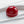 Ceramic Dome Glossy Red