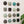 Ceramic Mixed Forest Set (16)