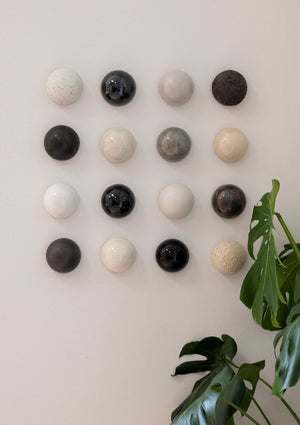 Ceramic Dome Black/White Collection (16)