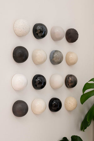 Ceramic Dome Black/White Collection (16)