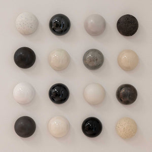 Ceramic Dome Black/White Collection (16)