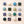 Ceramic Dome Green/Purple Collection (16)