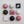 Ceramic Dome Rose & Ash Mixed Set (9)