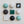 Ceramic Dome Shadow Lake Mixed Set (9)