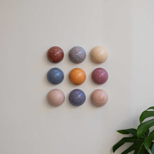 Ceramic Dome Vibrant Sunsets Set (9)