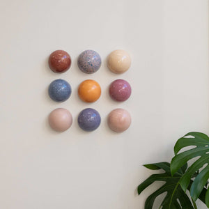 Ceramic Dome Vibrant Sunsets Set (9)