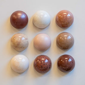 Ceramic Dome Rich Burgundy Set (9)