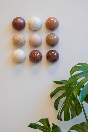 Ceramic Dome Rich Burgundy Set (9)