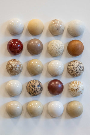 Ceramic Dome Bone & Earth Set (20)