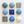 Blue Summer Mixed Set (9)