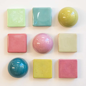 Ceramic Dome Sherbet Mixed Set (9)