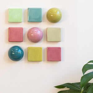 Ceramic Dome Sherbet Mixed Set (9)
