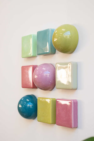 Ceramic Dome Sherbet Mixed Set (9)