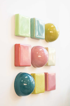 Ceramic Dome Sherbet Mixed Set (9)