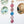 Bold Pink 5 Link Daisy Chain