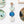Ocean Blues 3 Link Daisy Chain