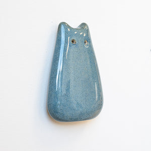 Stoned Denim Ceramic Wall Creature
