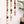 Soft Nuetrals Daisy Chains Display of 3