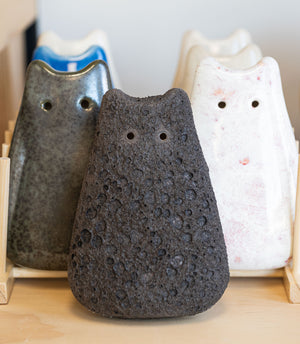 Dark Magma Ceramic Wall Creature