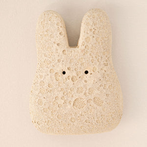 Light Magma Ceramic Wall Bunny