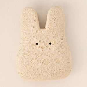 Light Magma Ceramic Wall Bunny