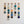 Ocean Blue Daisy Chains Display of 5