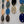 Ocean Blue Daisy Chains Display of 5