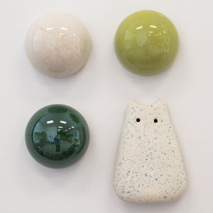 Meadow Ceramic Dome Set With Creature (4)