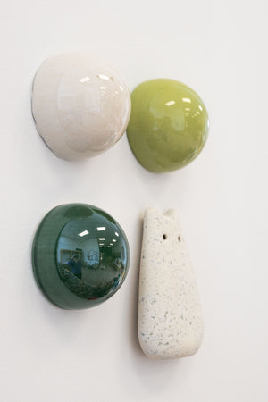 Meadow Ceramic Dome Set With Creature (4)