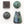 Forest Ceramic Dome Set With Creature (4)
