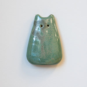 Green Tea Ceramic Wall Creature
