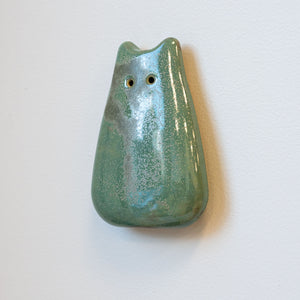 Green Tea Ceramic Wall Creature