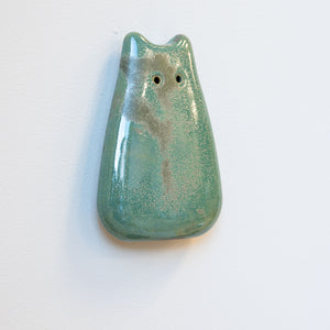 Green Tea Ceramic Wall Creature