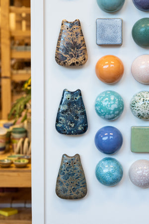 Starry Night Ceramic Wall Creature