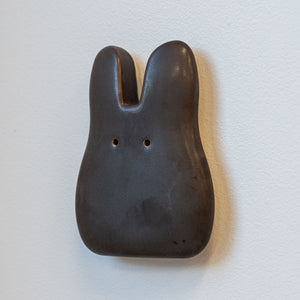 Black Walnut Ceramic Bunny