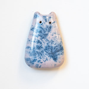 Purple Aster Ceramic Wall Creature
