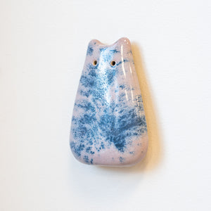 Purple Aster Ceramic Wall Creature