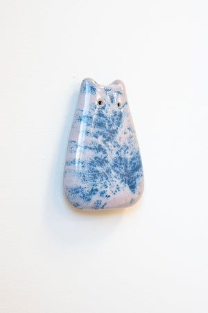 Purple Aster Ceramic Wall Creature