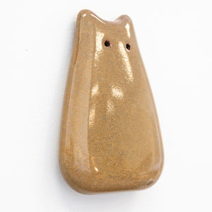 Tigers Eye Ceramic Wall Creature