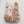 White Lotus Ceramic Wall Bunny