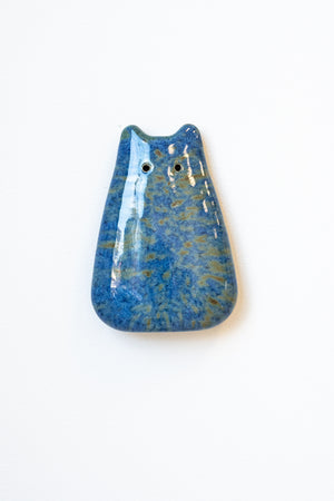 Blue Surf Ceramic Wall Creature