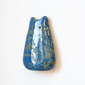 Blue Surf Ceramic Wall Creature