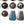 Blue Surf Ceramic Wall Creature